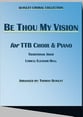 Be Thou My Vision TTB choral sheet music cover